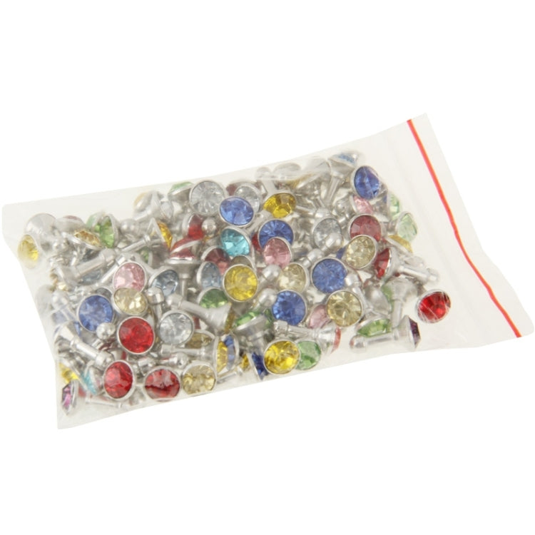 100 PCS Diamond Earrings Stud 3.5mm for iPhone 4 & 4S