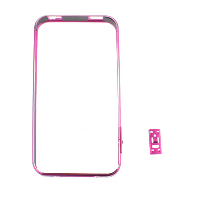 Cross-Line Aluminum Bumper Case for iPhone 4 & 4S