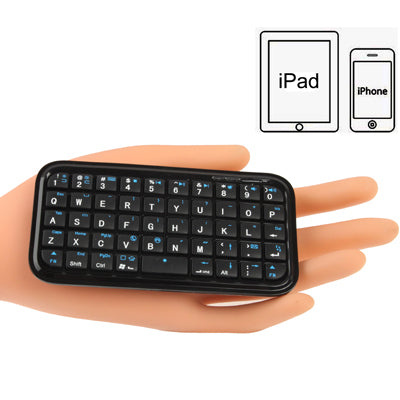 49Keys Mini Bluetooth Keyboard for iPhone / iPad(Black)