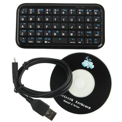 49Keys Mini Bluetooth Keyboard for iPhone / iPad(Black)