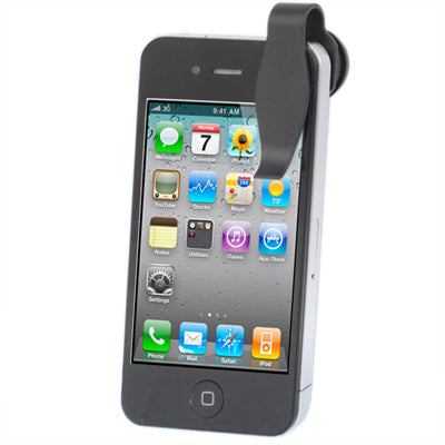 6 Image Mirage Lens with Clip for iPhone 5 / iPhone 4 & 4S, New iPad (iPad 3) / iPad 2(Black)