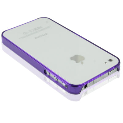Ultra-thin Bumper Frame Crystal Case for iPhone 4 & 4S
