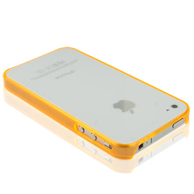 Ultra-thin Bumper Frame Crystal Case for iPhone 4 & 4S