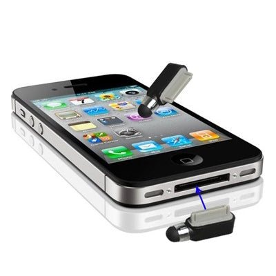 2 in 1 Touch Pen for iPhone 4 & 4S (Anti Dust Cup+Touch Pen),