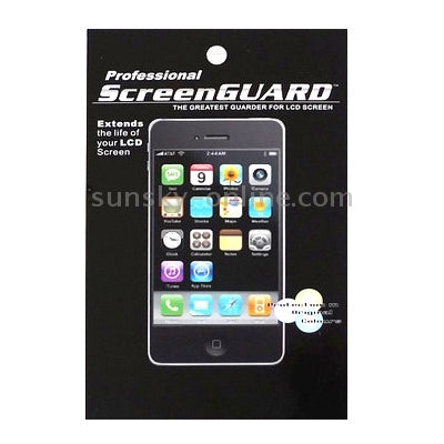 Screen Guard for iPhone 4 & 4S with Anti-Glare(Transparent)