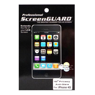 180 degree Privacy Anti Glare Screen Protector for iPhone 4 & 4S