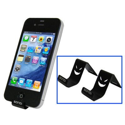 2x Portable Metal Stand for iPhone 4 & 4S, iPhone 3G/3GS(Black)