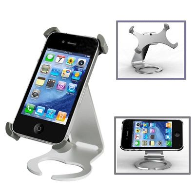 Aluminum Desktop Holder Stand with 360 degree rotation for iPhone 4 & 4S, iPhone 3GS/3G, iPhone
