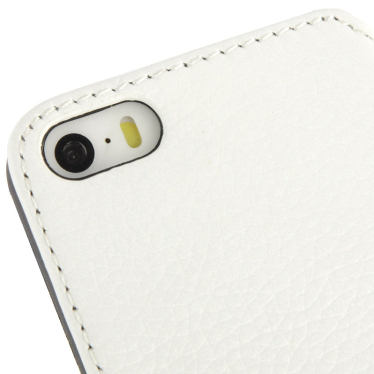 Rotatable Holder & Genuine Leather Case with Clip for iPhone 4 & 4S(White)