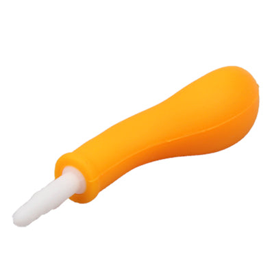 Earphone Slot Anti-dust Stopper / Winder for iPhone 4 & 4S (Orange)