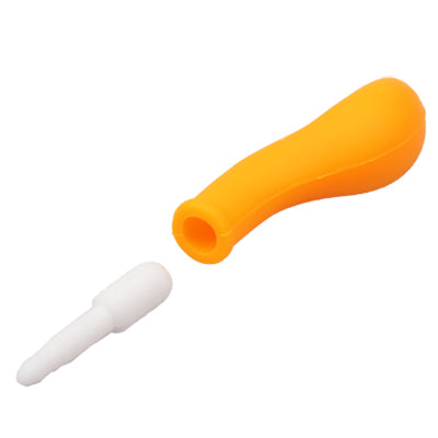 Earphone Slot Anti-dust Stopper / Winder for iPhone 4 & 4S (Orange)