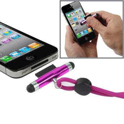 2 in 1 Touch Pen for iPhone 4 & 4S / 3GS / 3G / iPad 2 / iPad (Touch Pen + Silicone Strap),