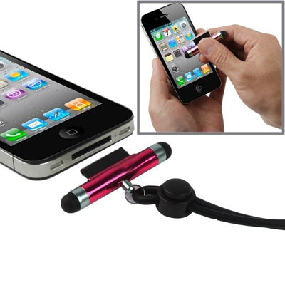 2 in 1 Touch Pen for iPhone 4 & 4S / 3GS / 3G / iPad 2 / iPad (Touch Pen + Silicone Strap),