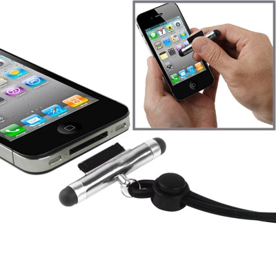 2 in 1 Touch Pen for iPhone 4 & 4S / 3GS / 3G / iPad 2 / iPad (Touch Pen + Silicone Strap),