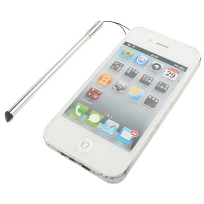 Metal Touch Screen Stylus for iPhone 6 /6 Plus, 5 / 5S / 5C, 4 / 4S, iPad Air / iPad 4 / iPad mini/mini 2 Retina, All Capacitive Screen(Silver)