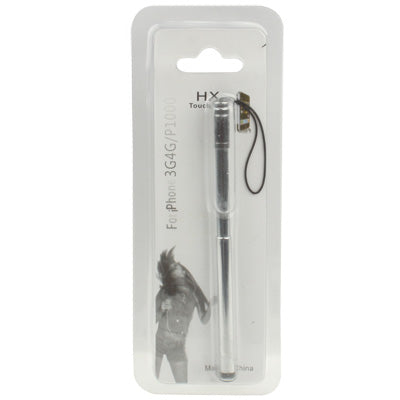 Metal Touch Screen Stylus for iPhone 6 /6 Plus, 5 / 5S / 5C, 4 / 4S, iPad Air / iPad 4 / iPad mini/mini 2 Retina, All Capacitive Screen(Silver)