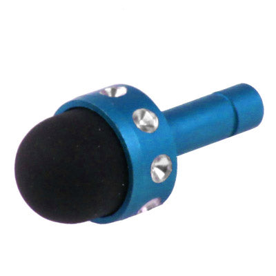 2 in 1 Diamond Encrusted Stylus Touch Pen + Ear Cap 3.5mm Plug Anti-dust for iPhone 4 & 4S / 3GS / 3G / New iPad (iPad 3) / iPad 2 / iPad / All Capacitive Screen Products