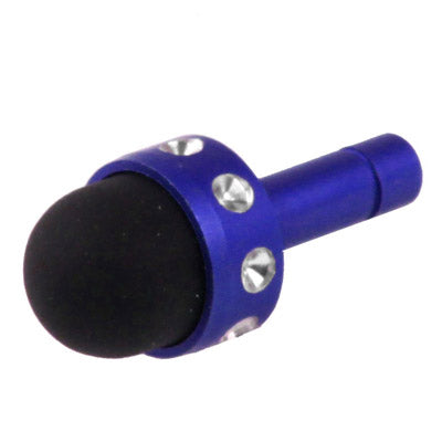 2 in 1 Diamond Encrusted Stylus Touch Pen + Ear Cap 3.5mm Plug Anti-dust for iPhone 4 & 4S / 3GS / 3G / New iPad (iPad 3) / iPad 2 / iPad / All Capacitive Screen Products