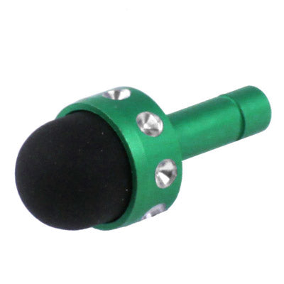 2 in 1 Diamond Encrusted Stylus Touch Pen + Ear Cap 3.5mm Plug Anti-dust for iPhone 4 & 4S / 3GS / 3G / New iPad (iPad 3) / iPad 2 / iPad / All Capacitive Screen Products
