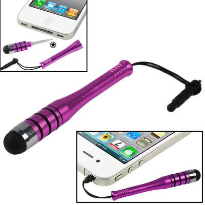 2 in 1 Stylus Touch Pen + Pentagon Screwdriver for iPhone 4 & 4S / 3GS / 3G / New iPad (iPad 3) / iPad 2 / iPad / All Capacitive Screen Products(Magenta)