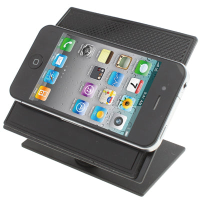 Car Dash Stand Mount Dashboard Holder for iPhone 5, 4 & 4S, Galaxyï¼Œ Mobile Phones, GPS, PDA and MP3, MP4 Devices(Black)