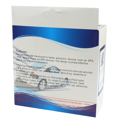 Car Dash Stand Mount Dashboard Holder for iPhone 5, 4 & 4S, Galaxyï¼Œ Mobile Phones, GPS, PDA and MP3, MP4 Devices(Black)