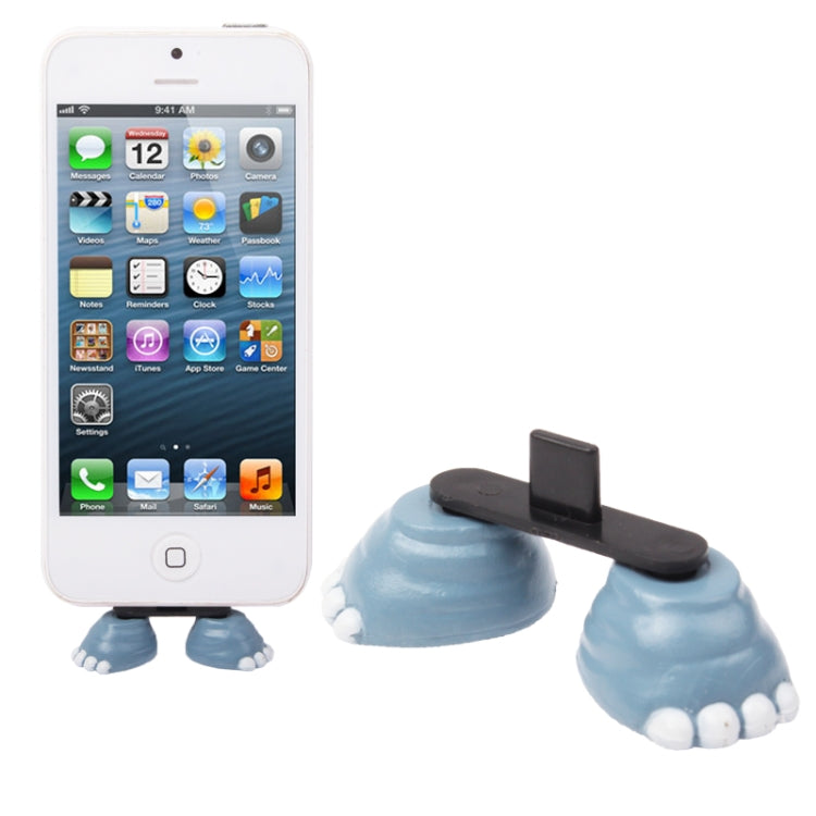 Lovely Mini Shoes Feet Charging Interface Anti Dust Plug Stopper for iPhone 5