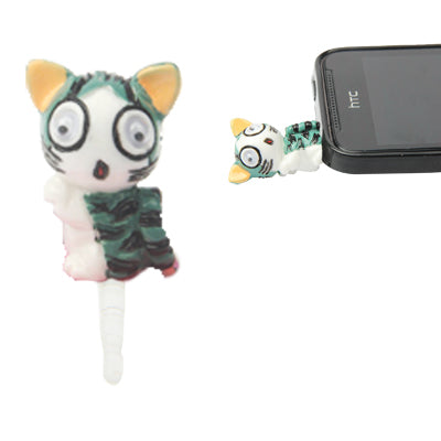 Cute Cat Style Anti-Dust Plug for 3.5mm Audio Jack