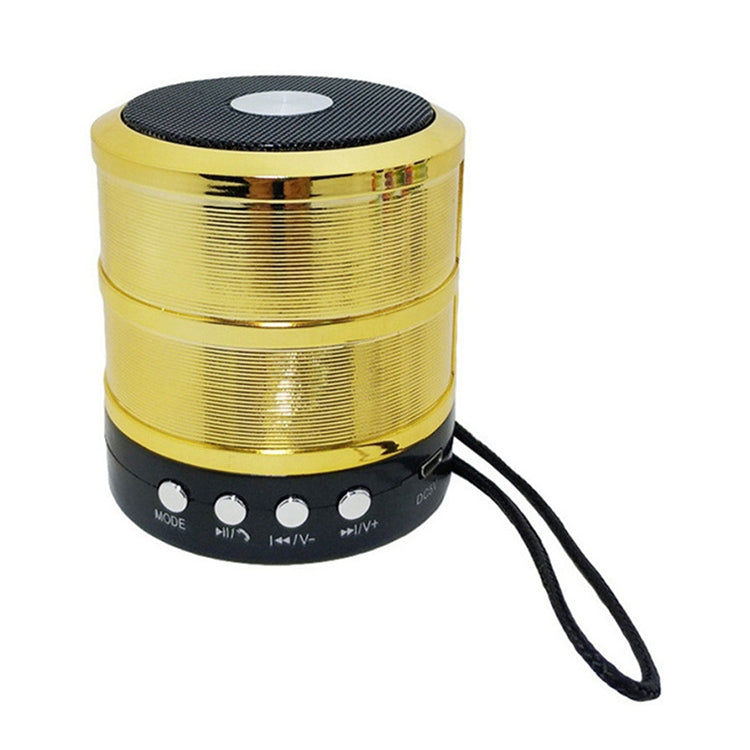 S28 Metal Mobile Bluetooth Stereo Portable Speaker with Hands-free Call Function