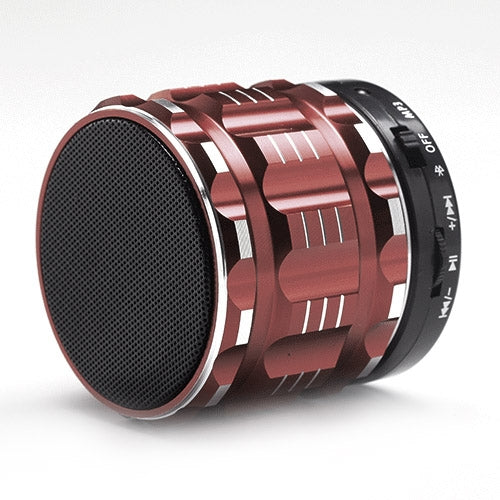 S28 Metal Mobile Bluetooth Stereo Portable Speaker with Hands-free Call Function