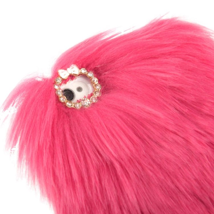 Diamond Encrusted Winter Warm Fur Plastic Case for iPhone 4 & 4S