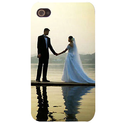 Customize Your Logo / Design on iPhone 4 & 4S Plastic Case , MOQ: 500pcs