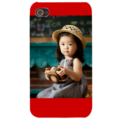 Customize Your Logo / Design on iPhone 4 & 4S Plastic Case , MOQ: 500pcs