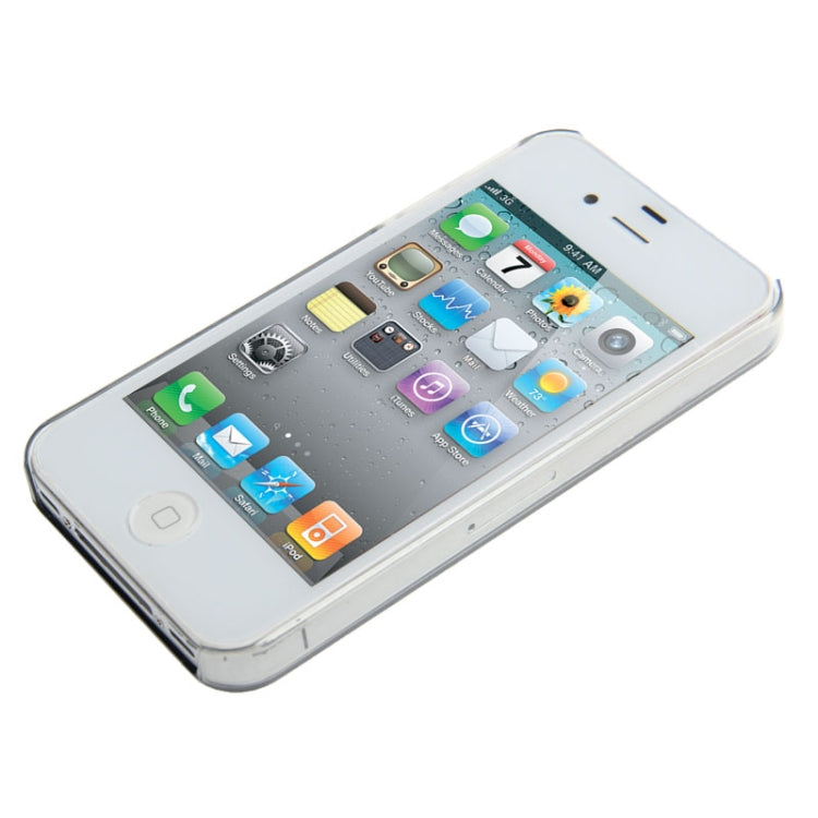 Butterfly Pattern Smooth Surface Plastic Case for iPhone 4 & 4S