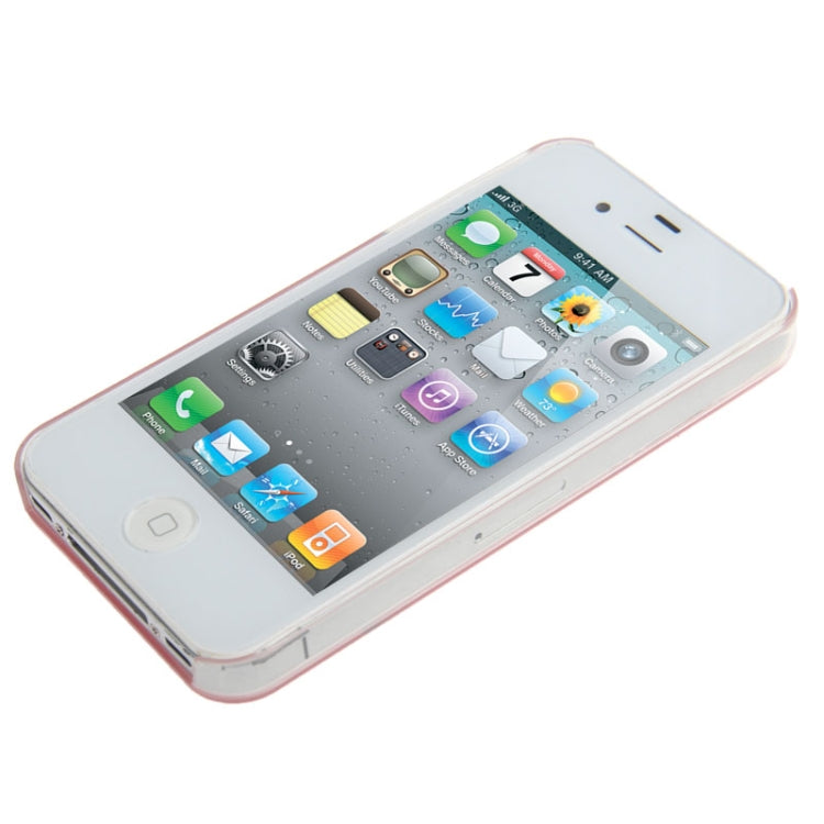 Butterfly Pattern Smooth Surface Plastic Case for iPhone 4 & 4S