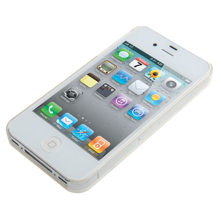 Butterfly Pattern Smooth Surface Plastic Case for iPhone 4 & 4S