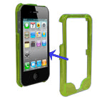 Crystal Bumper Frame Case for iPhone 4 & 4S