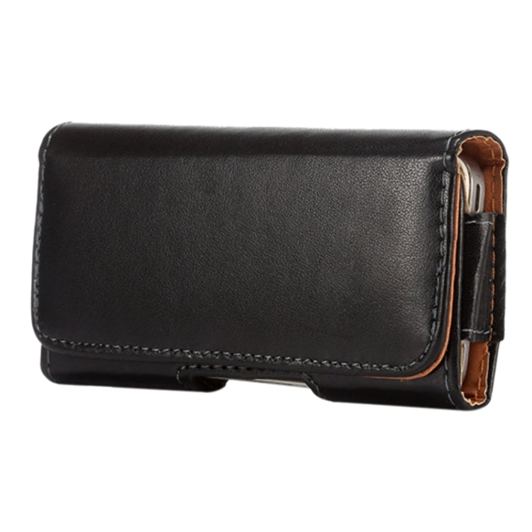 Horizontal Style Lamb Skin Texture Waist Bag with Back Splint for iPhone 4 / 4S / 3G / 3GS