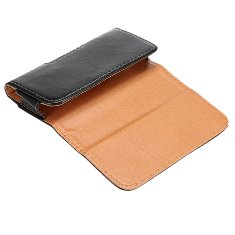 Horizontal Style Lamb Skin Texture Waist Bag with Back Splint for iPhone 4 / 4S / 3G / 3GS
