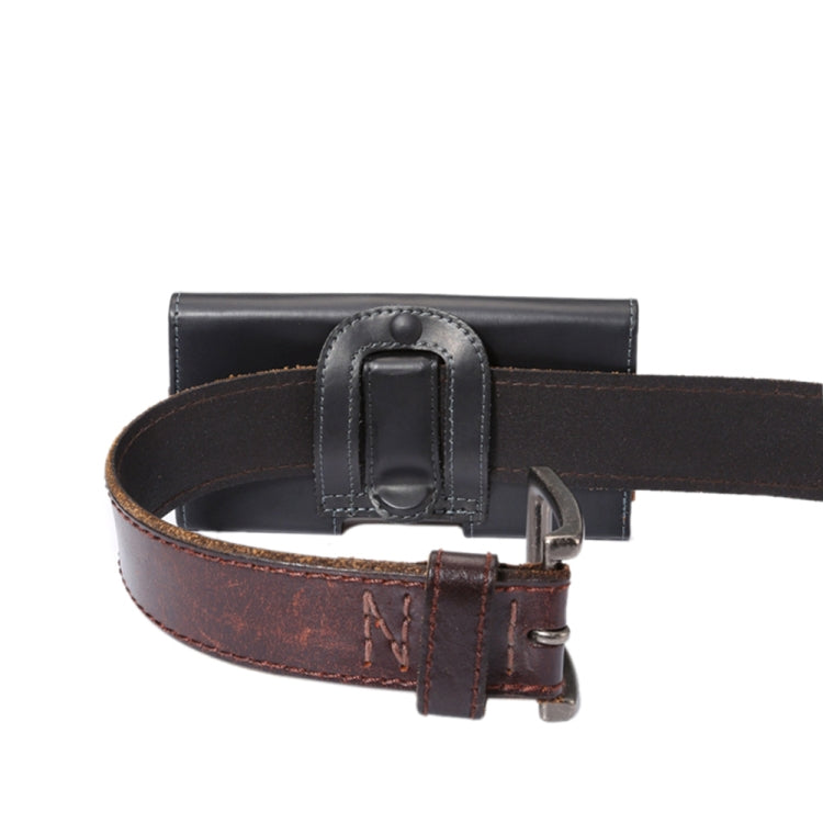 Horizontal Style Lamb Skin Texture Waist Bag with Back Splint for iPhone 4 / 4S / 3G / 3GS