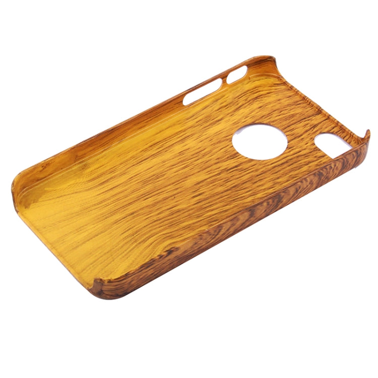 Wood Texture Style Plastic Case for iPhone 4