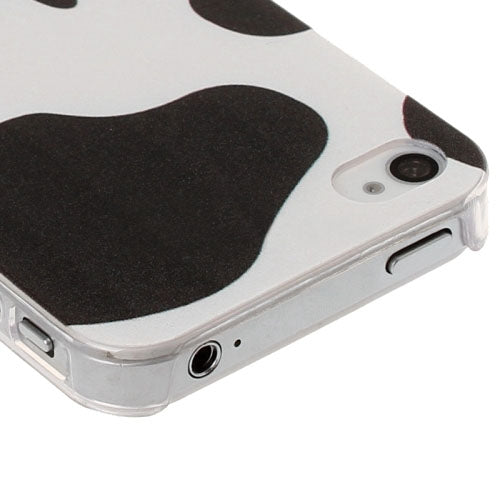 Moo! I Am A Fish Pattern Plastic Case for iPhone 4 & 4S