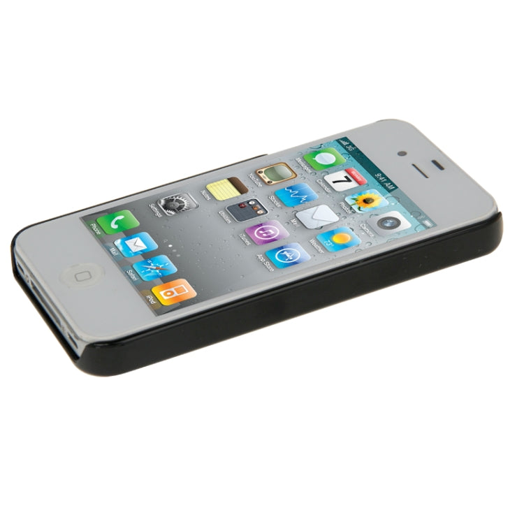 Cross Pattern Diamond Rivet Style Plastic Protective Case for iPhone 4 & 4S