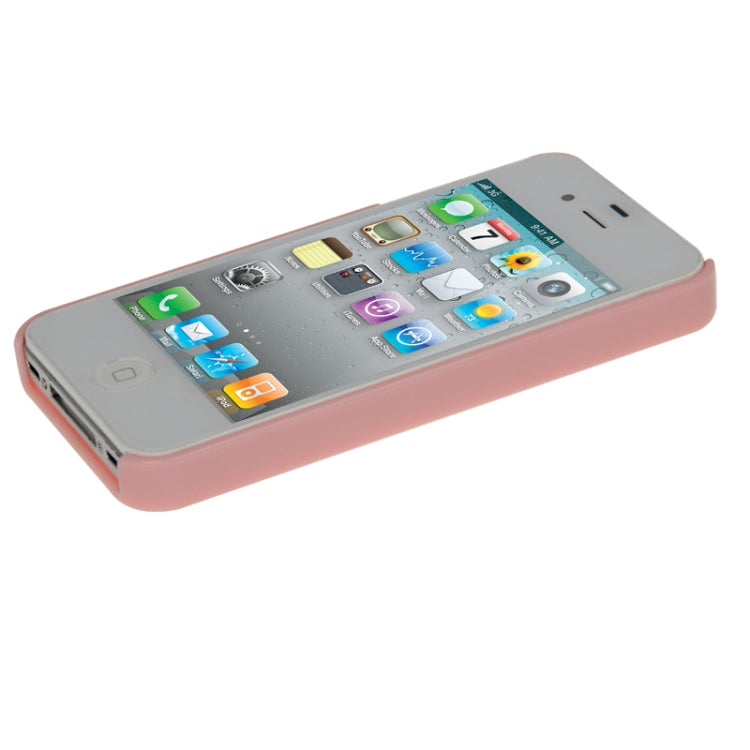 Cross Pattern Diamond Rivet Style Plastic Protective Case for iPhone 4 & 4S