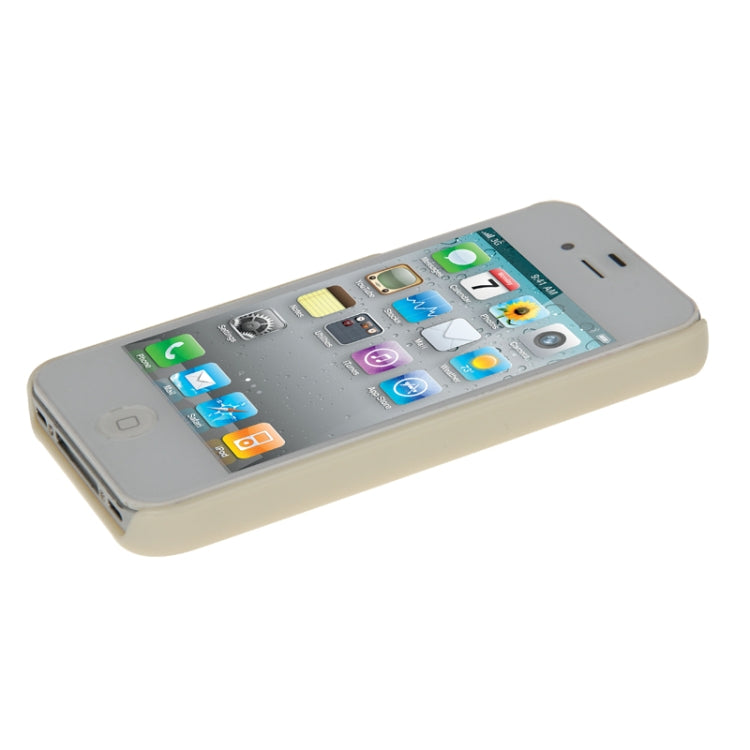Cross Pattern Diamond Rivet Style Plastic Protective Case for iPhone 4 & 4S