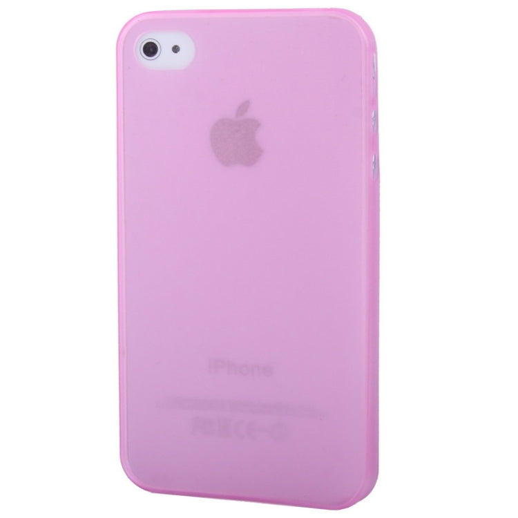 0.3mm Ultra Thin Polycarbonate Materials PC Protection Shell for iPhone 4