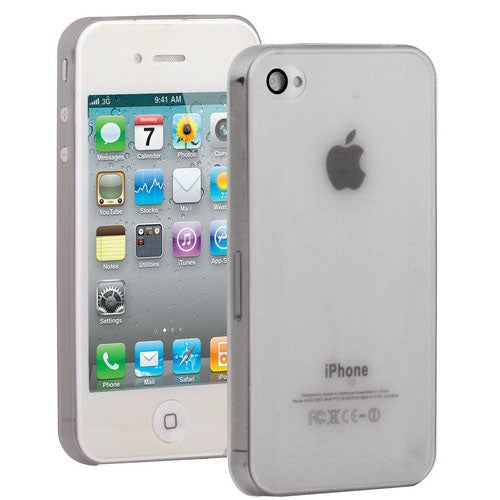 0.3mm Ultra Thin Polycarbonate Materials PC Protection Shell for iPhone 4