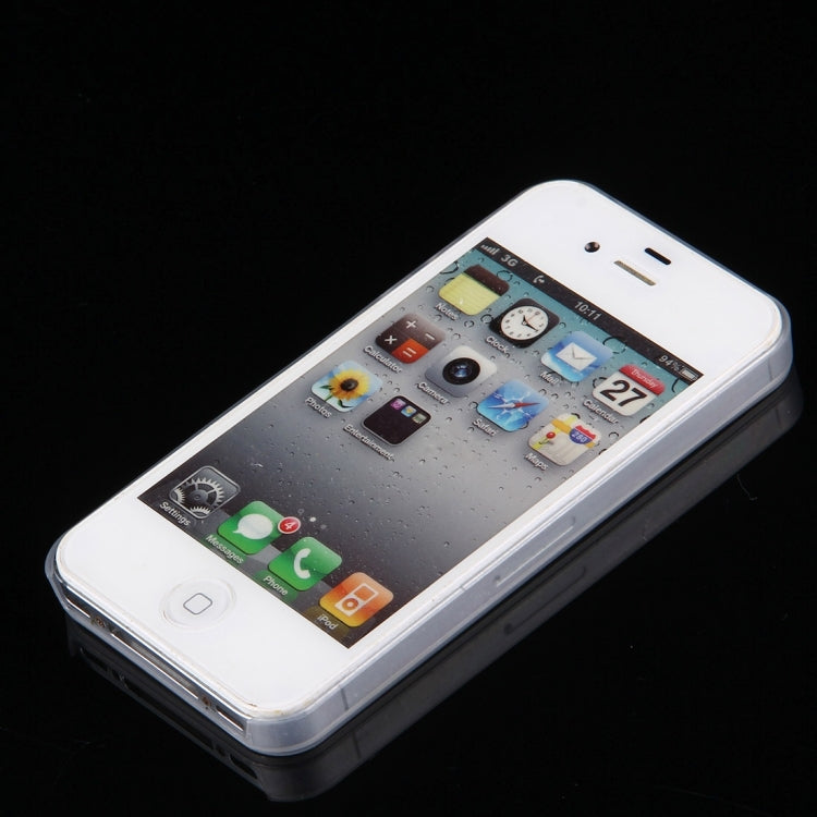 0.3mm Ultra Thin Polycarbonate Materials PC Protection Shell for iPhone 4