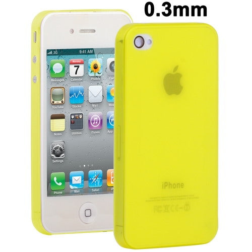0.3mm Ultra Thin Polycarbonate Materials PC Protection Shell for iPhone 4