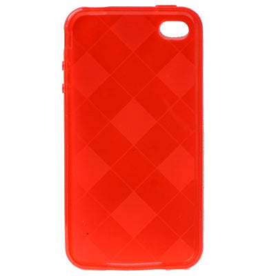 TPU Case with Keys for iPhone 4 & 4S / iPhone 4 (CDMA), Red(Red)